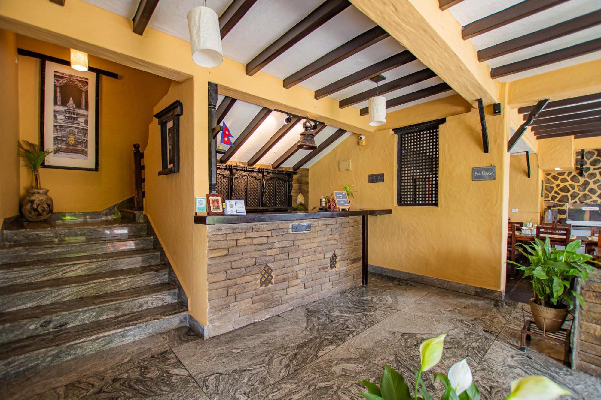 Pokhara Boutique Hotel Bagian luar foto