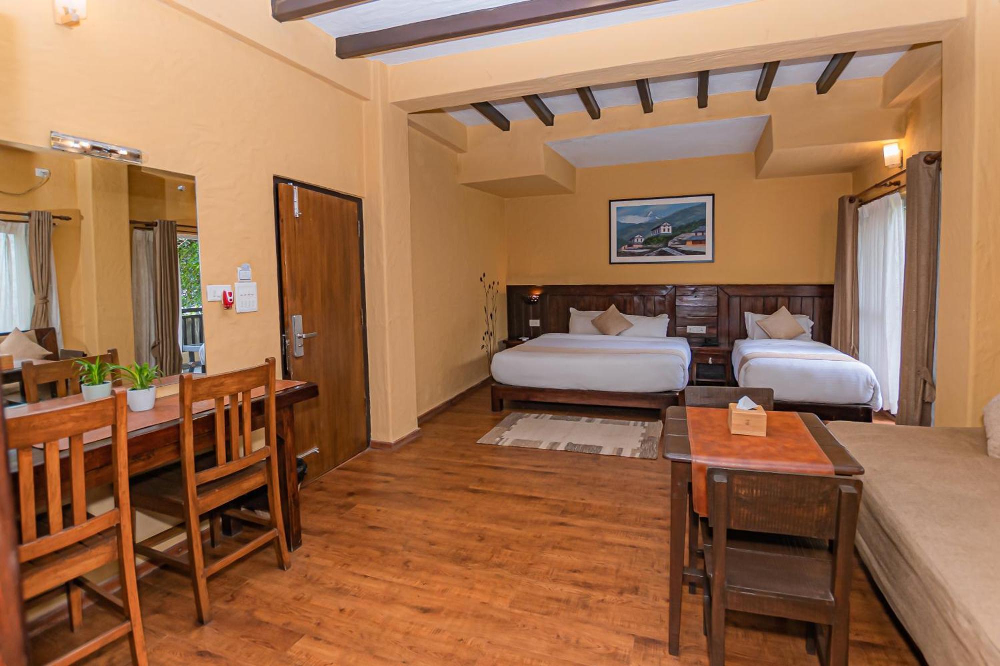 Pokhara Boutique Hotel Bagian luar foto