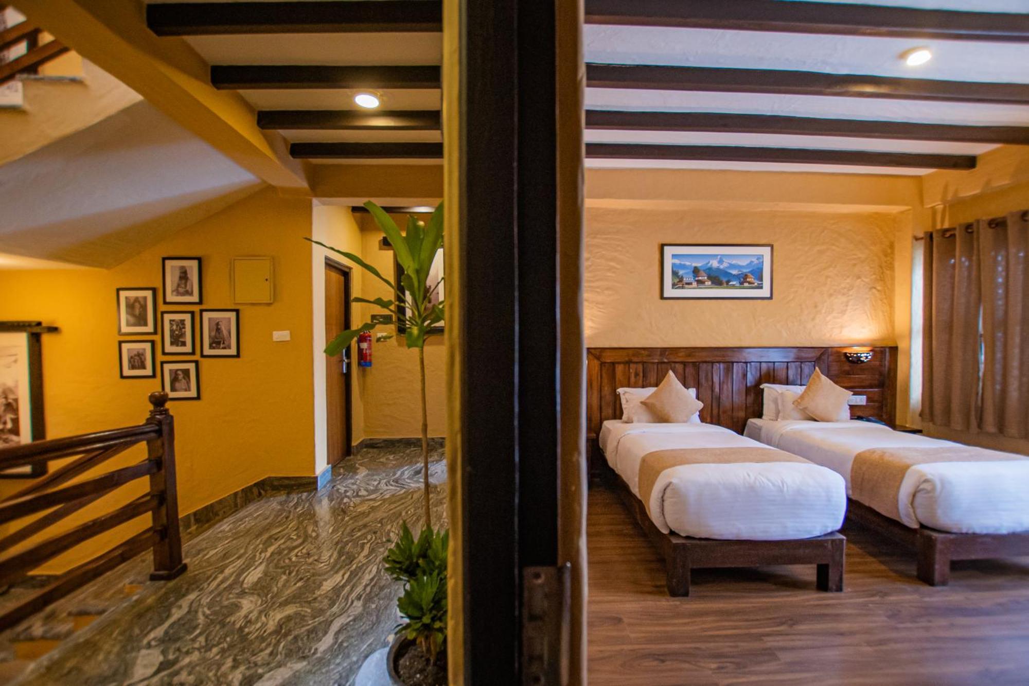 Pokhara Boutique Hotel Bagian luar foto