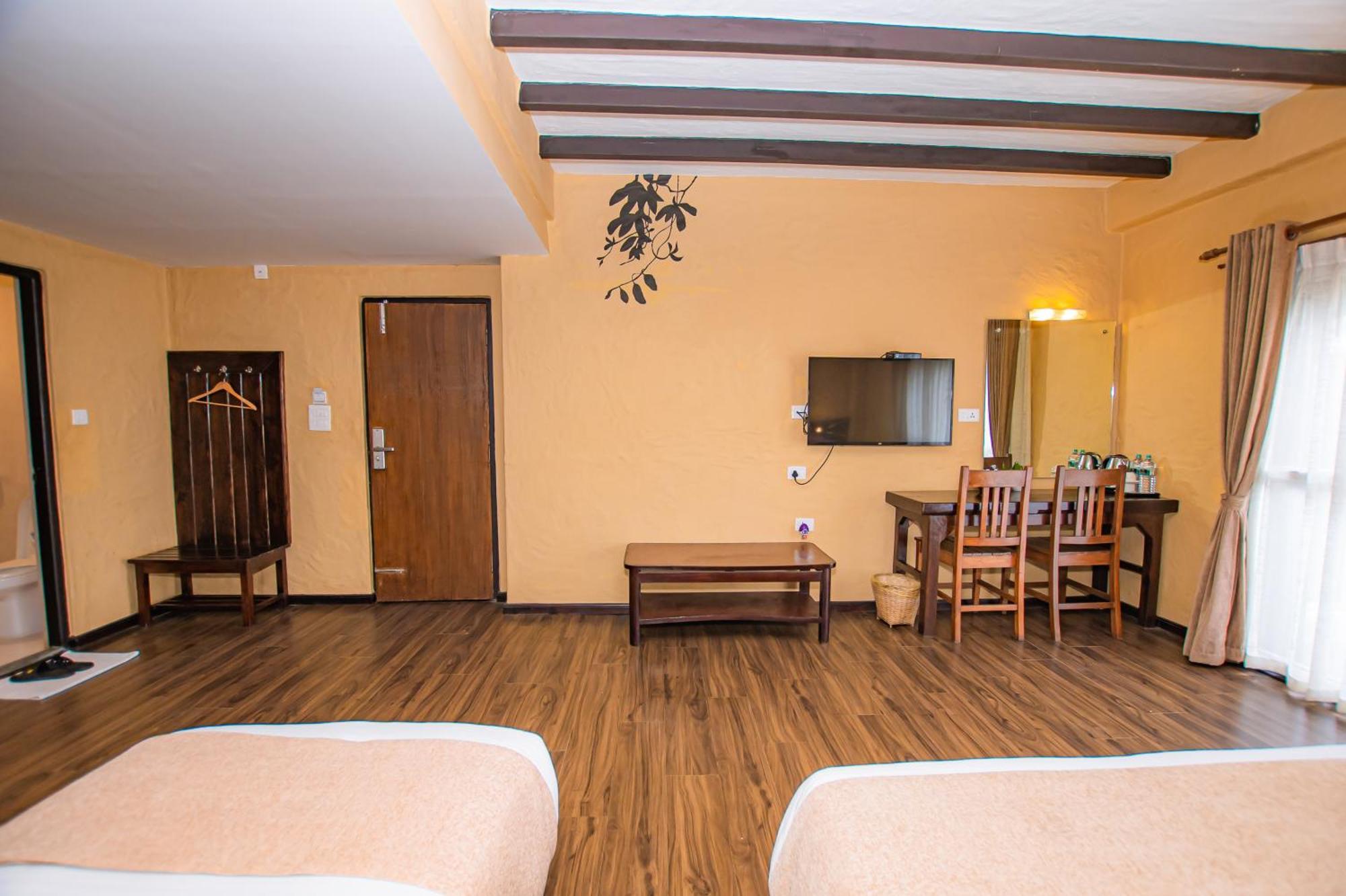 Pokhara Boutique Hotel Bagian luar foto