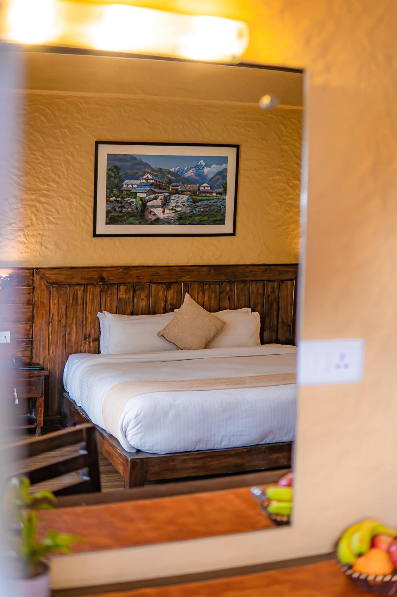 Pokhara Boutique Hotel Bagian luar foto