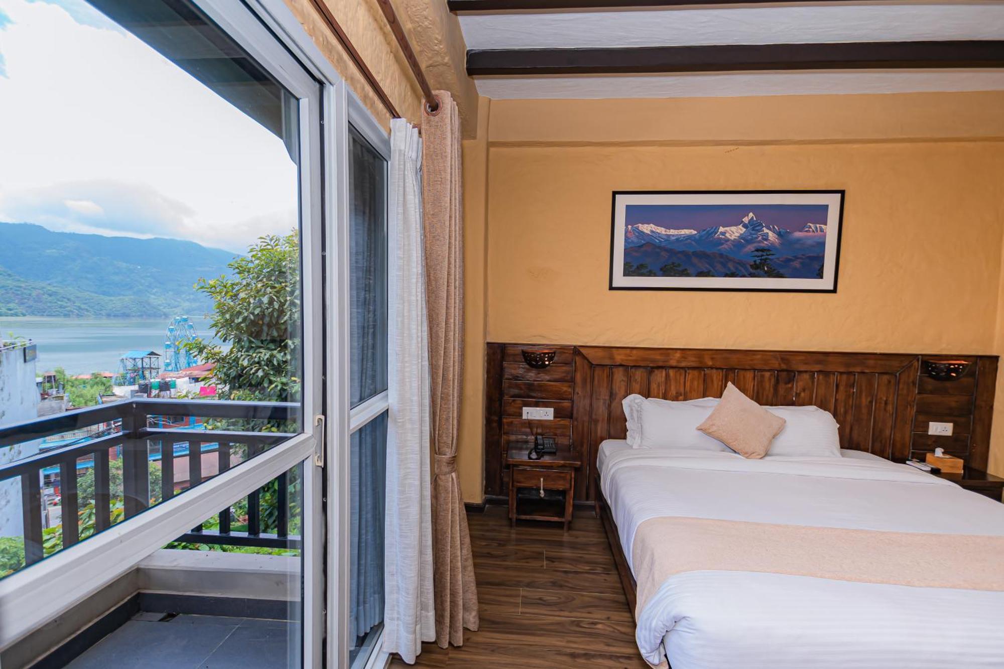 Pokhara Boutique Hotel Bagian luar foto