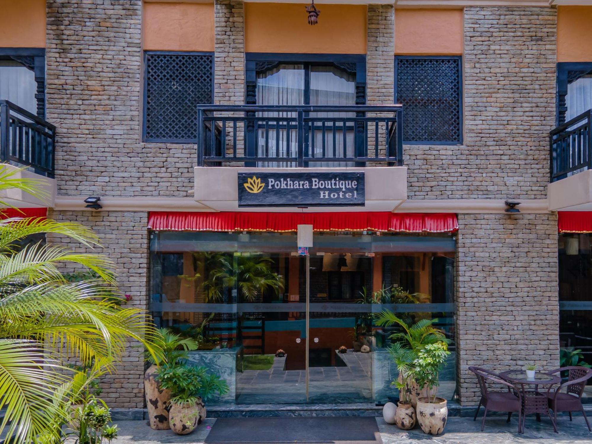 Pokhara Boutique Hotel Bagian luar foto